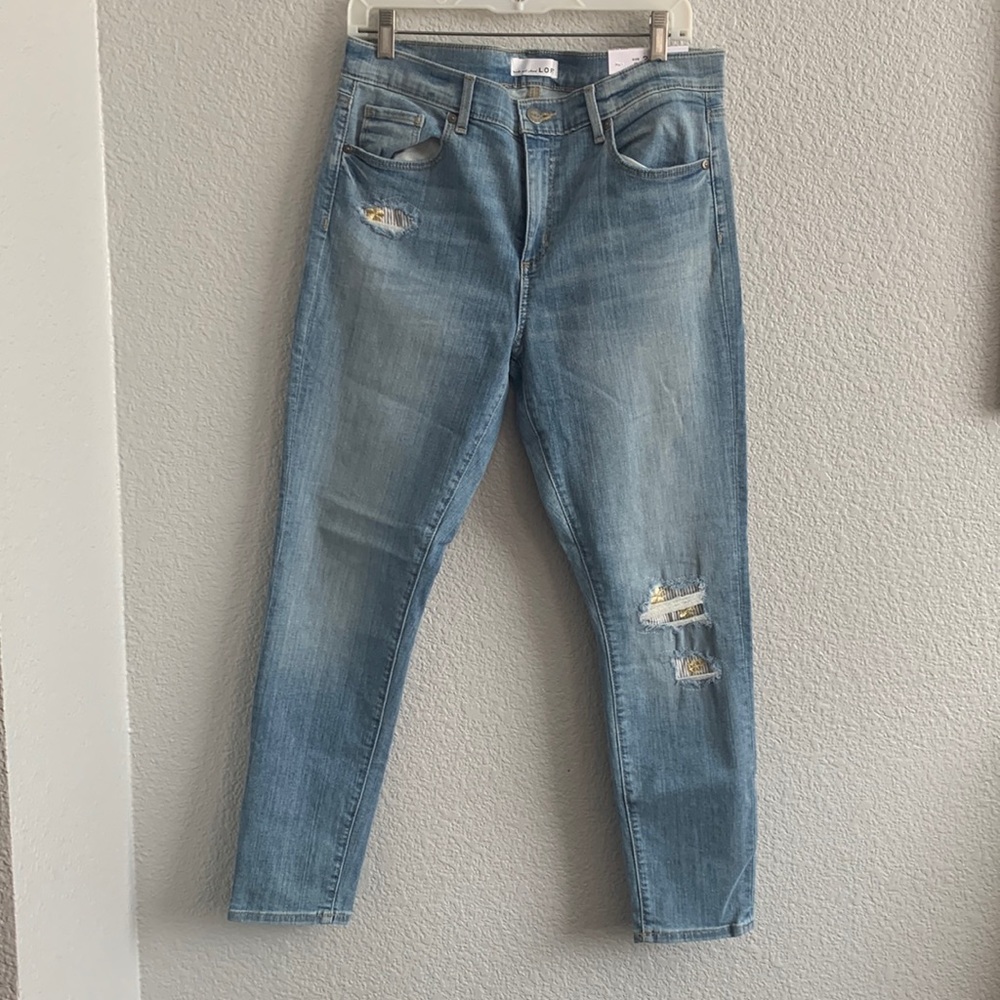 Loft modern skinny jeans